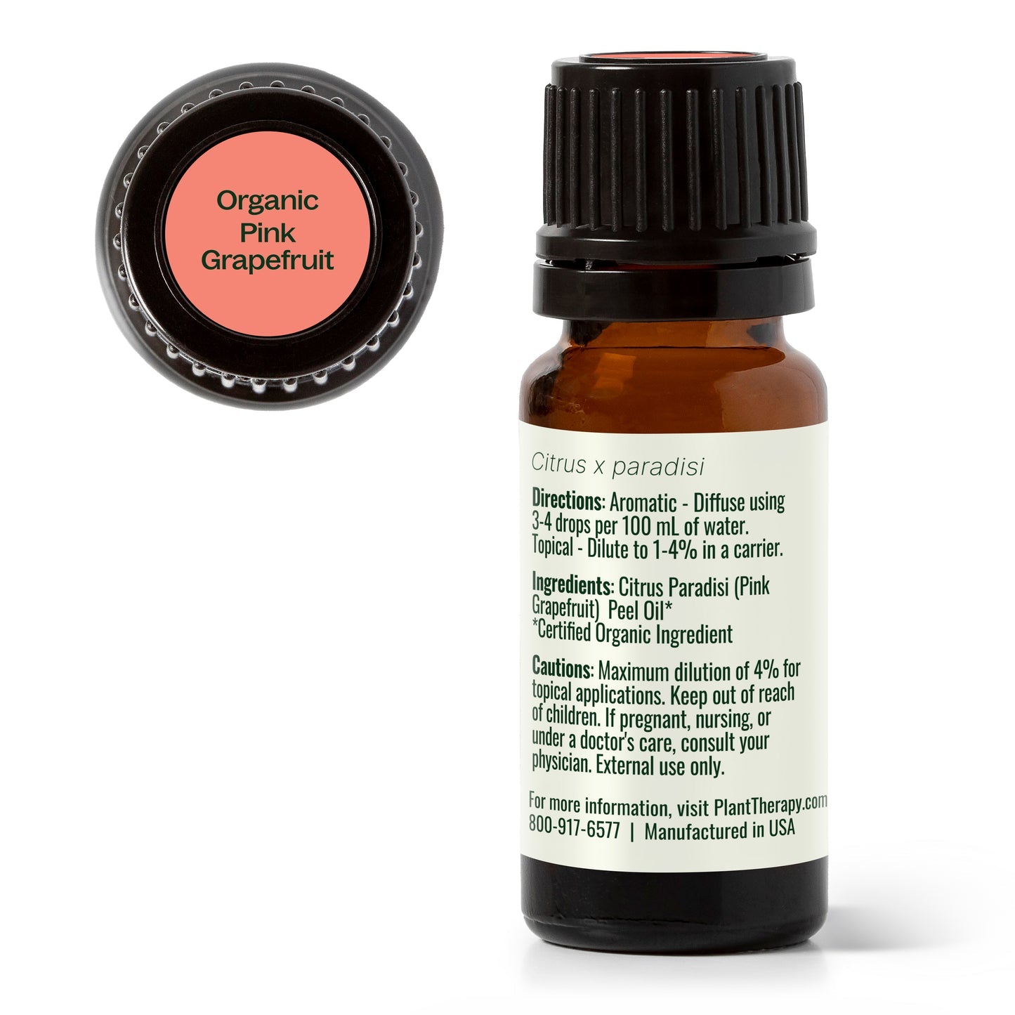 Grapefruit Pink ORGANIC Essential Oil
