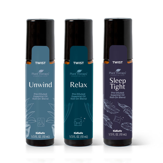 Sleep Easy Essential Oil Blend Roll On Set