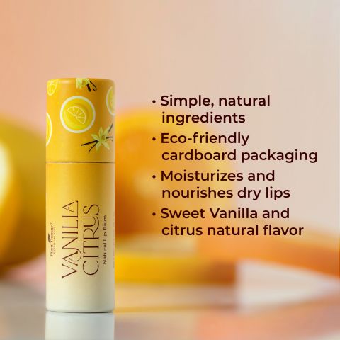 Vanilla Citrus Natural Lip Balm