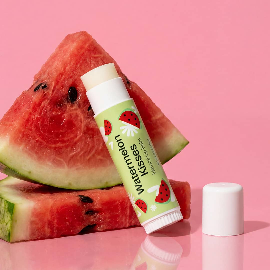 GIANT! Watermelon Kisses Natural Lip Balm