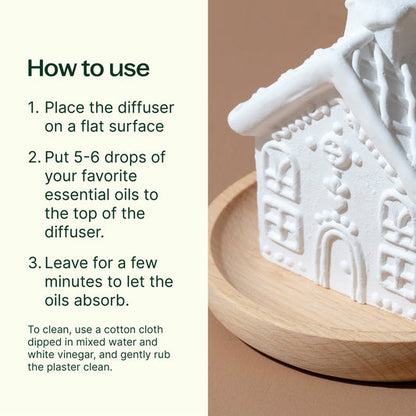 Gingerbread House Passive Diffuser