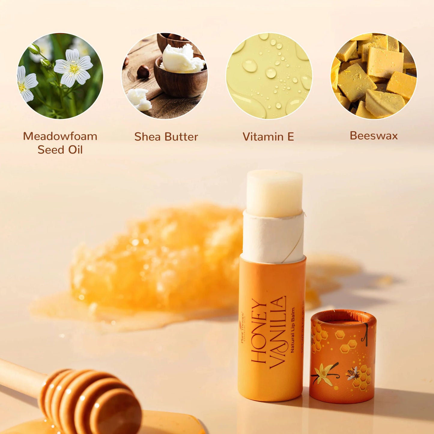 Honey Vanilla Natural Lip Balm