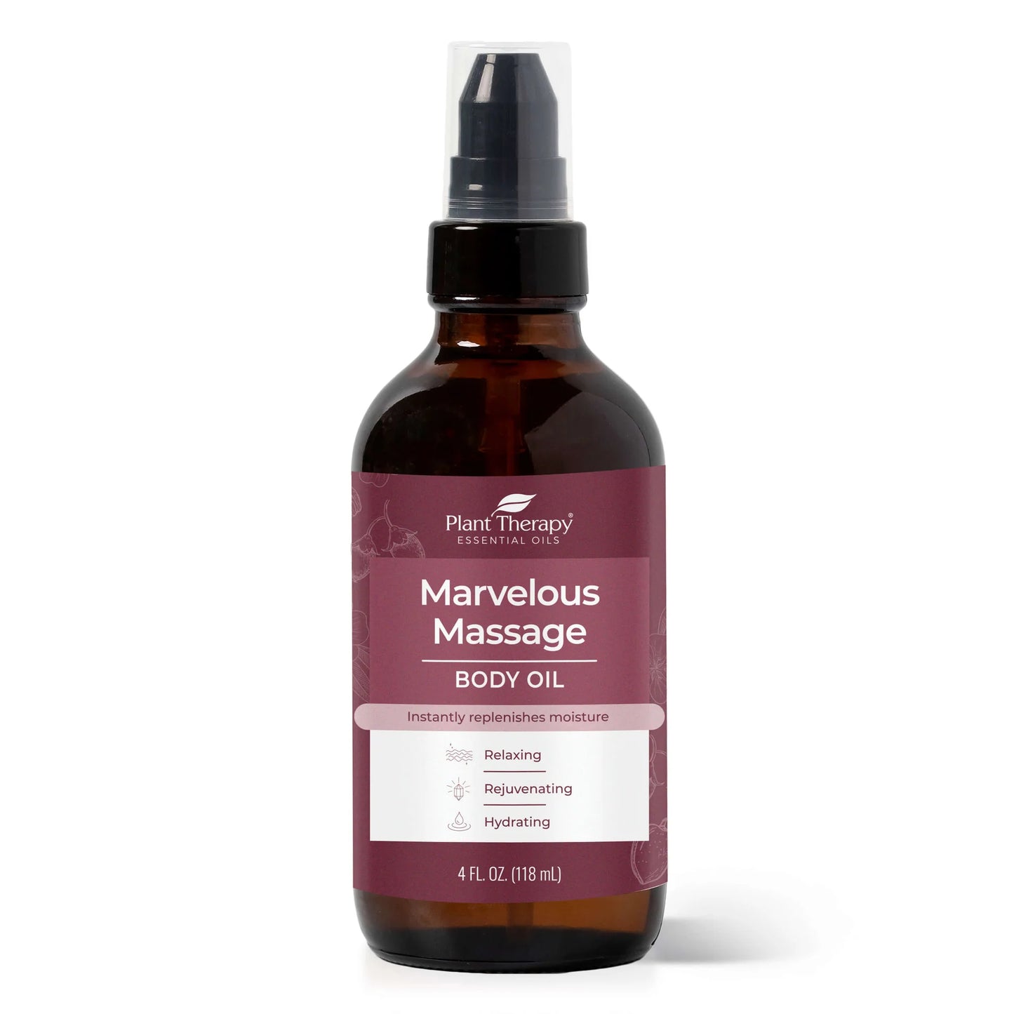 Marvelous Massage Body Oil 4oz