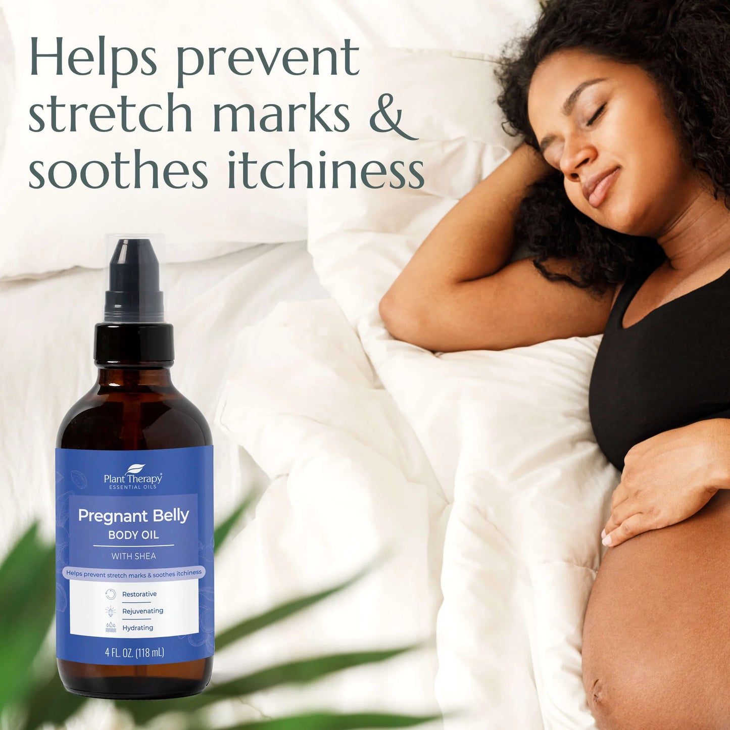 Pregnant Belly Body Oil with Shea