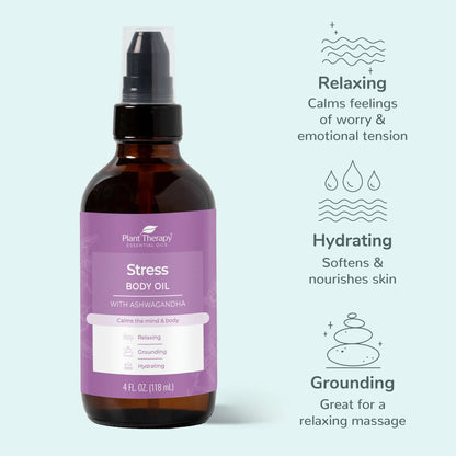 Stress Body Oil with Ashwagandha