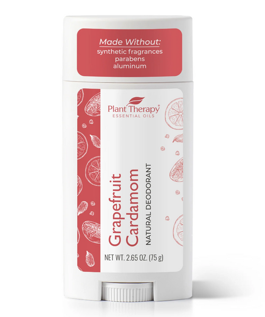 Grapefruit Cardamom Natural Deodorant