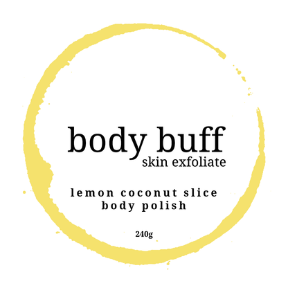 Lemon Coconut Slice Sugar Scrub