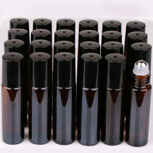 10ml Amber Glass Roller Bottle